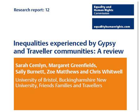 Friends, Families and Travellers co-author EHRC report