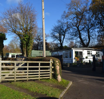 Picture of entrance to Bedelands site