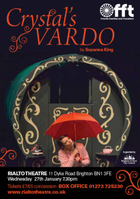 Picture of flyer for Crystal's Vardo