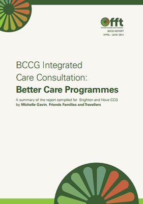 thumbnail of report cover for 'BCCG Integrated Care Consultation: Better Care Programmes' summary