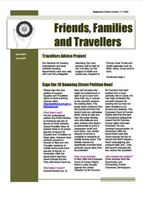 thumbnail of cover for 'Newsletter June 2007' FFT