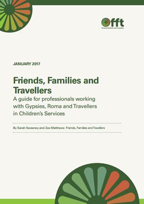 thumbnail of report cover for 'A guide for professionals working with Gypsies, Roma and Travellers in Children's Services' by FFT