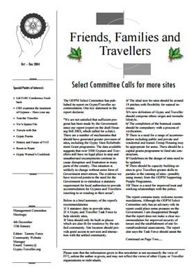 thumbnail of cover for 'Newsletter December 2004' FFT