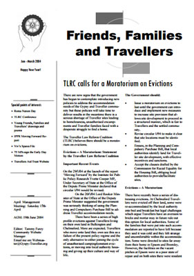 thumbnail of cover for 'Newsletter March 2004' FFT