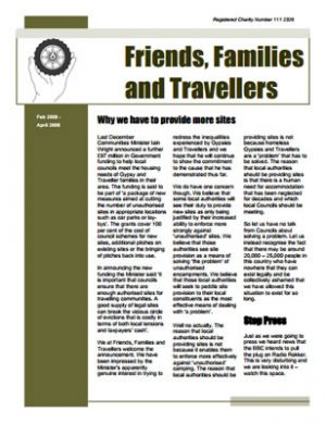 thumbnail of cover for 'Newsletter February 2008' FFT