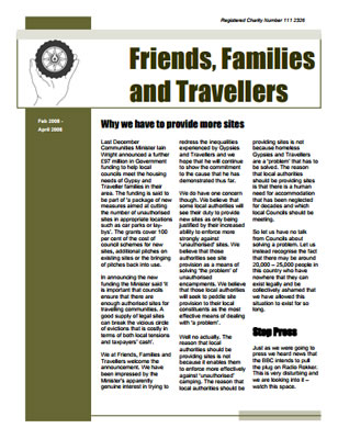 thumbnail of cover for 'Newsletter February 2008' FFT