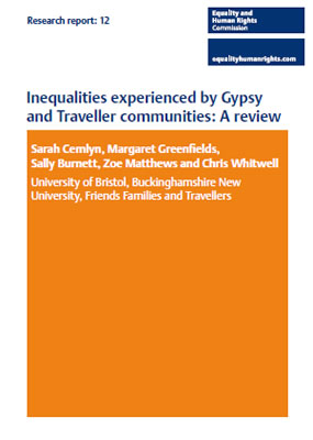 Thumbnail of report 'Inequalities experienced by Gypsy and Traveller communities: A review'