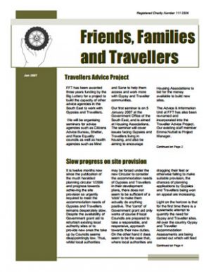 thumbnail of cover for 'Newsletter January 2007' FFT