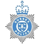 Picture of the blue Sussex Police crest
