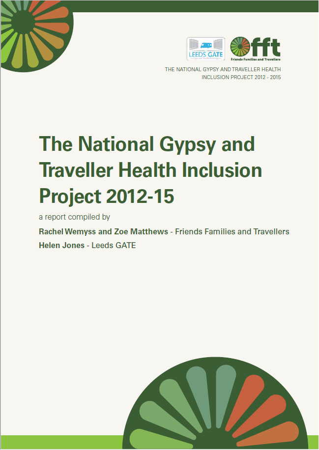 Thumbnail of front cover for 'The National Gypsy and Traveller Health Inclusion Project 2012-2015'