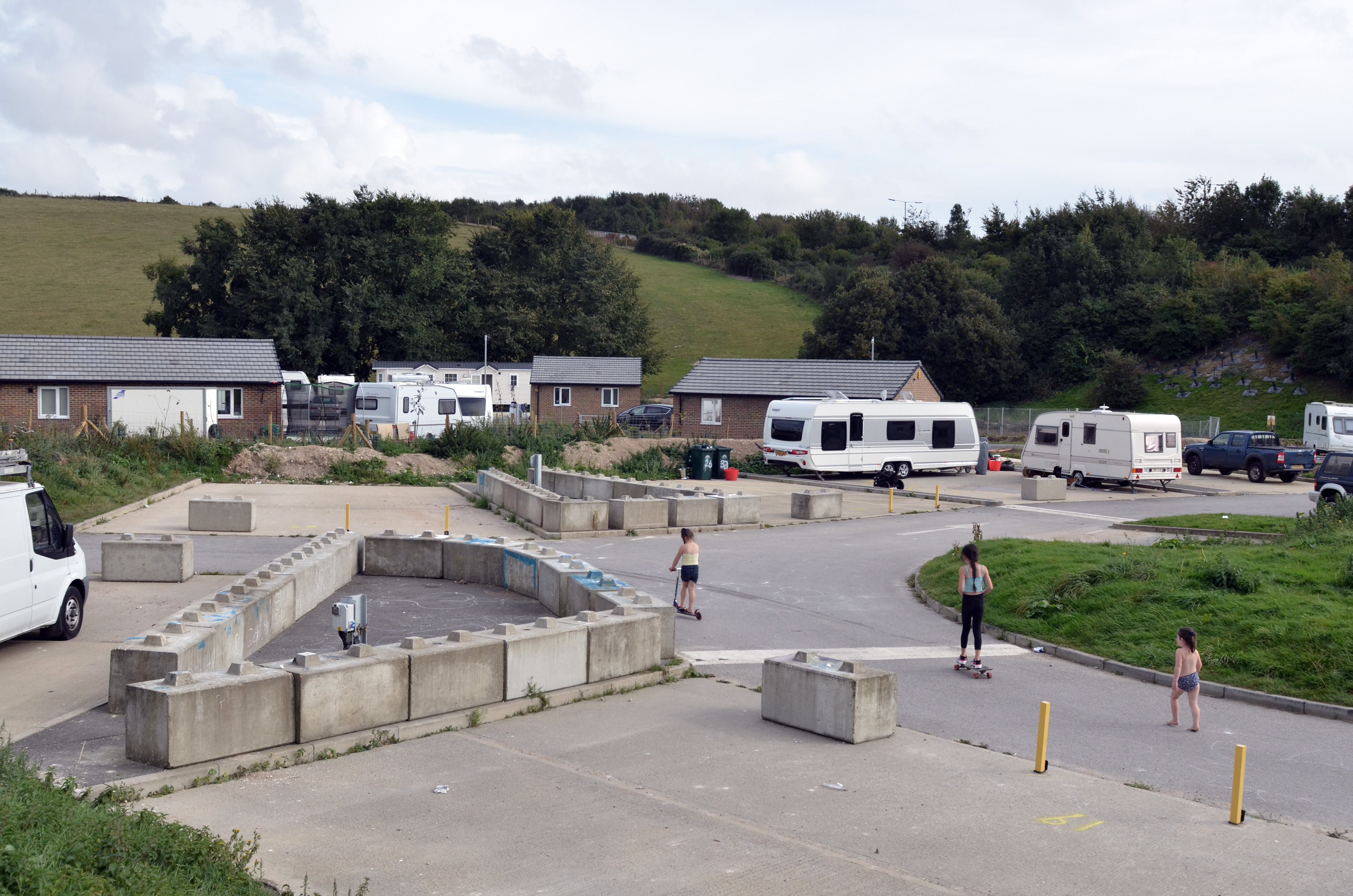 Picture of a Traveller site