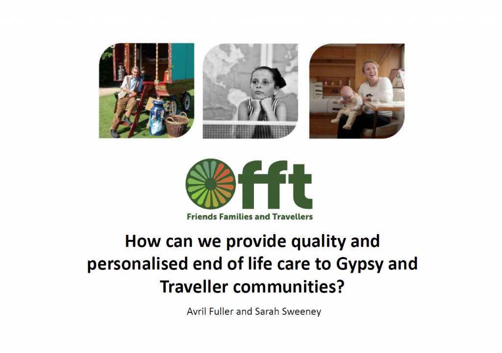 Thumbnail of report for 'How can we provide quality and personalised end of life care to Gypsy and Traveller communities?'