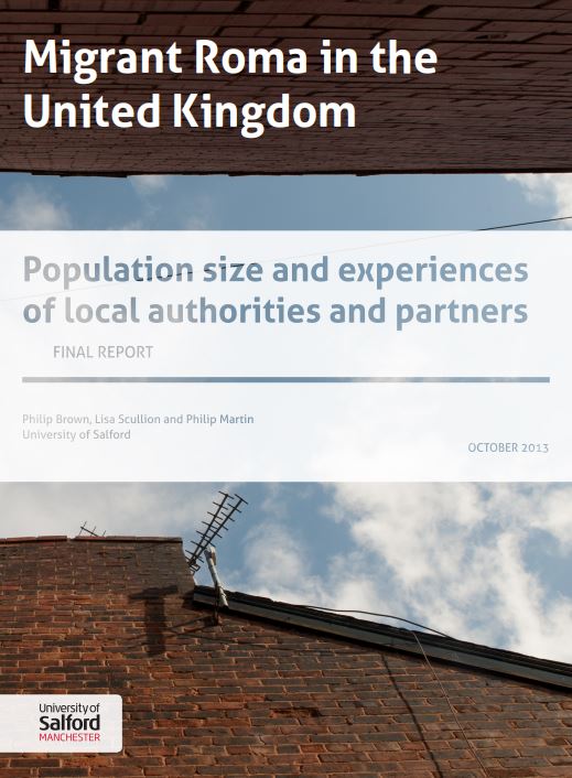 Thumbnail of report for 'Migrant Roma in the United Kingdom: Population size and experiences of local authorities and partners'