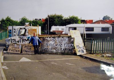 Jim's protest - photograph