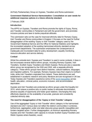 APPG submission title page