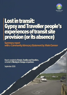 Summary transit report title page